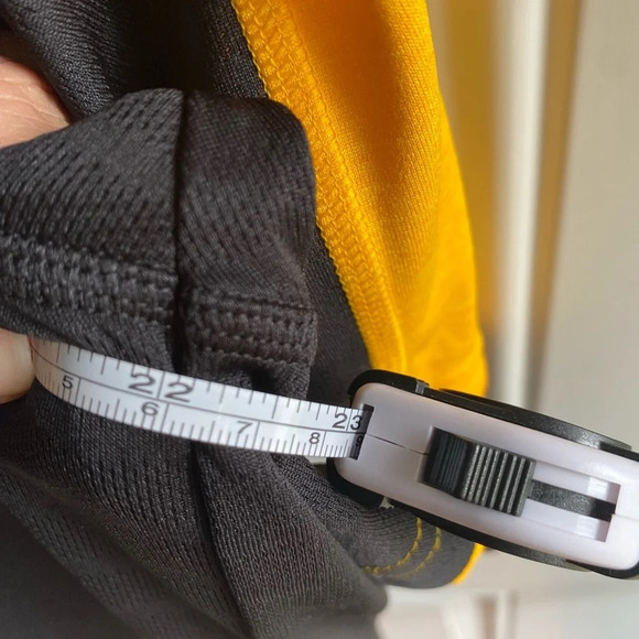 Adidas Kennesaw State University Polo Shirt Sz L Black/Yellow Climalite Owls - Picture 7 of 7